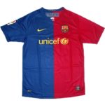 Camiseta Barça Primera Equipación 2008/09 de Liga de Campeones de la UEFA
