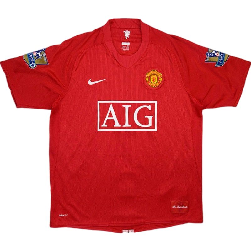 Camiseta Manchester United Primera Equipación 200708