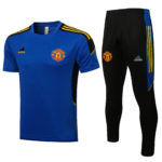 Camiseta De Entrenamiento Manchester United 2021/22 Kit, Azul Campeones de la UEFA