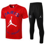 Camiseta De Entrenamiento PSG 2021/22 Kit, Rojo & PARIS JORDAN