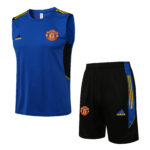 Camiseta Sin Mangas Manchester United 2021/22 Kit, Azul Real