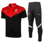 Polo Liverpool 2021/2022 Kit, Rojo & Negro