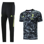 Camiseta De Entrenamiento Juventus 2021/22 Kit, Negro Camuflaje