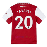 Maillot Arsenal Domicile 2022/23 Tavares Enfant Kit