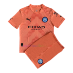 Maillot Manchester City Gardien 2022/23 Kit Enfant Orange