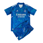 Maillot Real Madrid Gardien 2022/23 Kit Enfant Bleu