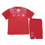 Maillot Suisse Domicile 2022 Enfant Kit