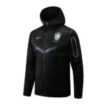Survêtement avec capuche Brésil 2022/23 Kit noir veste
