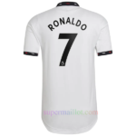 Maillot Manchester United Extérieur 2022/23 Ronaldo Premier League Player Version