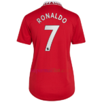 Maillot Manchester United Domicile 2022/23 Ronaldo UEFA Champions League Femme