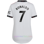 Maillot Manchester United Extérieur 2022/23 Ronaldo Premier League Femme