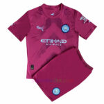 Maillot Manchester City Gardien 22/23 Enfant Kit rouge